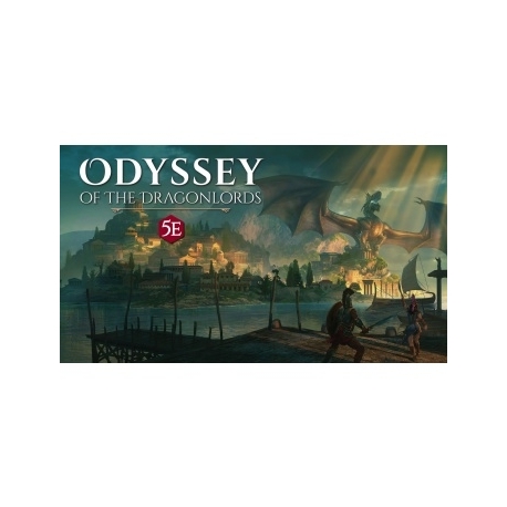 Odyssey of the Dragonlords: Deluxe poster map pack & GM Screen Bundle (Inglés)