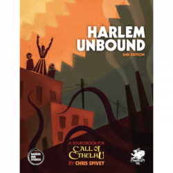 Call of Cthulhu RPG - Harlem Unbound 2nd edition - EN
