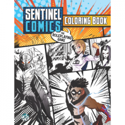 Sentinel Comics: The RPG Coloring Book - EN