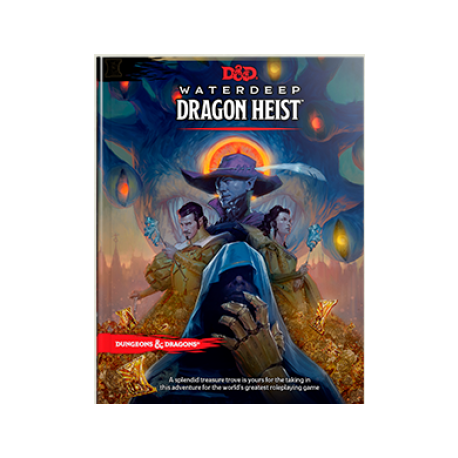 D&D - Waterdeep Dragon Heist Book - EN