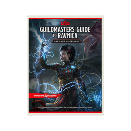 D&D RPG - Guildmaster's Guide to Ravnica RPG Maps and Miscellany (Inglés)