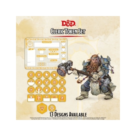 D&D - Cleric Token Set