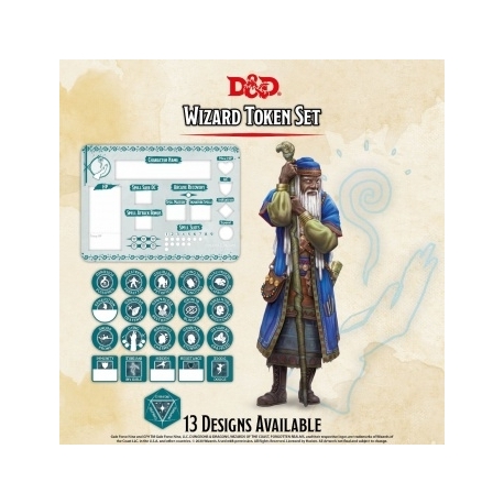 D&D - Wizard Token Set