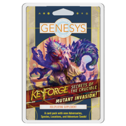 FFG - Genesys RPG Keyforge Secrets of the Crucible: Mutant Invasion - EN