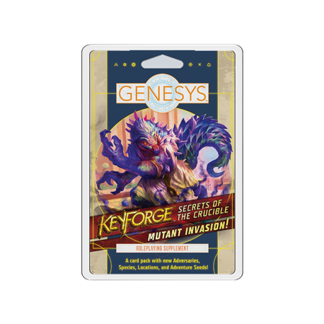 FFG - Genesys RPG Keyforge Secrets of the Crucible: Mutant Invasion - EN