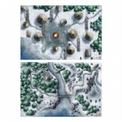 D&D Icewind Dale: Map Set (2x 20x30")"