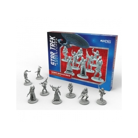 Star Trek Adventures - 32mm Miniatures, Klingon Warband (Inglés)