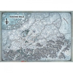 D&D Icewind Dale: Icewind Dale - Map (31x21")"