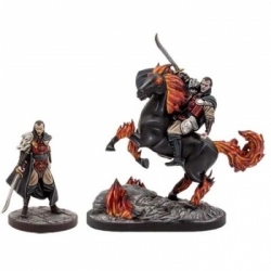 D&D Curse of Strahd - Strahd Foot & Mounted (2 figuras)
