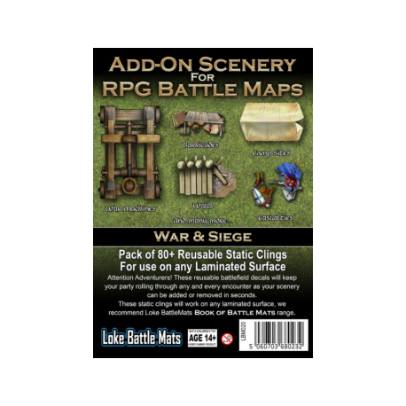 Add-On Scenery - War & Siege - EN