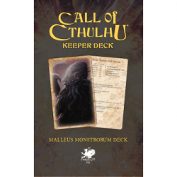 Call of Cthulhu RPG - The Malleus Monstrorum Keeper Deck - EN