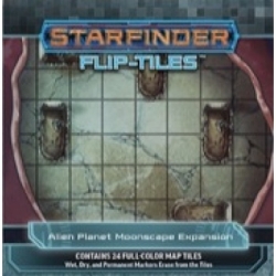 Starfinder Flip-Tiles: Alien Planet Moonscape Expansion