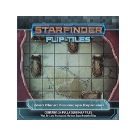 Starfinder Flip-Tiles: Alien Planet Moonscape Expansion