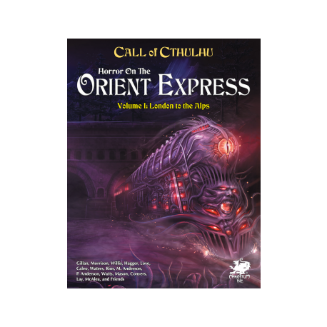 Call of Cthulhu RPG - Horror on the Orient Express - EN