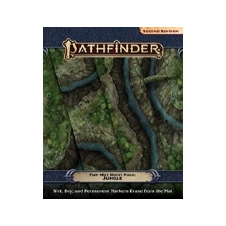 Pathfinder Flip-Mat: paquete múltiple de la jungla