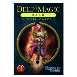 Deep Magic Spell Cards: Bard (Inglés)