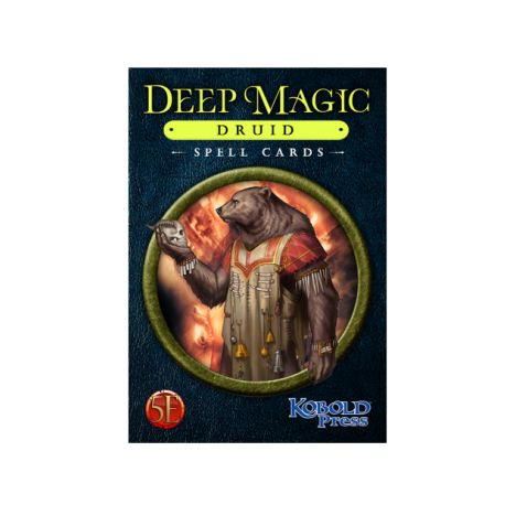 Deep Magic Spell Cards: Druid (Inglés)