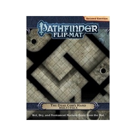 Pathfinder Flip-Mat: The Dead God's Hand Multi-Pack 2nd Edition