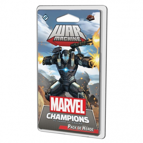 War Machine pack de Héroe para Marvel Champions Lcg de Fantasy Flight Games