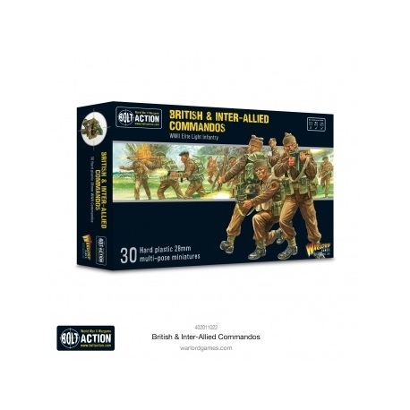 Bolt Action British & Inter-Allied Commandos - EN
