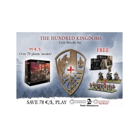 Conquest: Core Box with Militia and Household Knights Bundle - SP