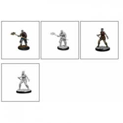 D&D Nolzur's Marvelous Miniatures - Orc Barbarian Female (6 Units)