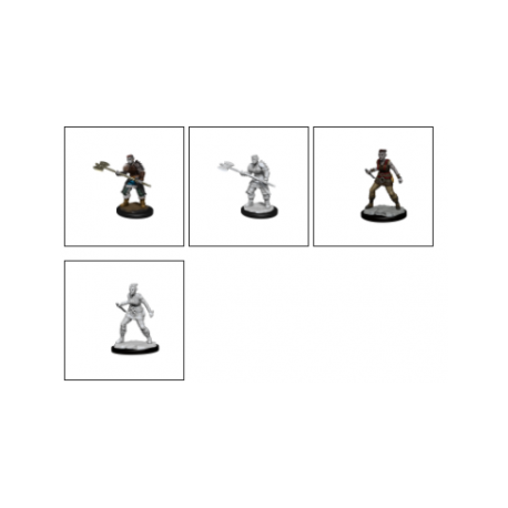 D&D Nolzur's Marvelous Miniatures - Orc Barbarian Female (6 Units)