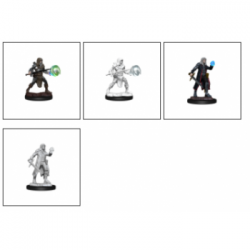 D&D Nolzur's Marvelous Miniatures - Multiclass Fighter + Wizard Male (6 Units)