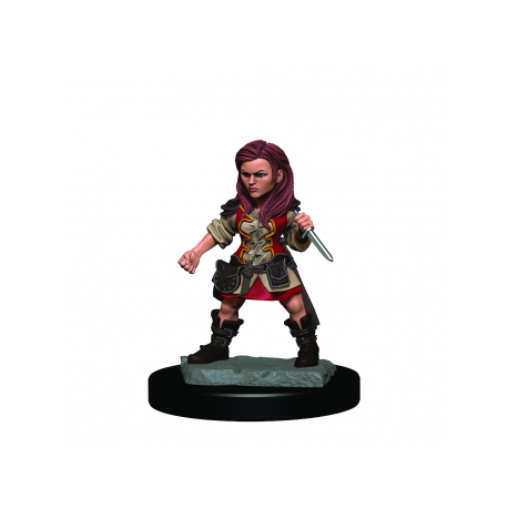 D&D Icons of the Realms Premium Figures: Halfling Female Rogue (6 Units)