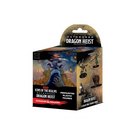D&D Icons of the Realms - Waterdeep Dragon Heist 8 Ct. Booster Brick (Set 9) - EN