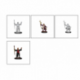 D&D Nolzur's Marvelous Miniatures - Human Wizard Male (6 Units)