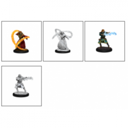 D&D Nolzur's Marvelous Miniatures - Elf Wizard Male (6 Units)