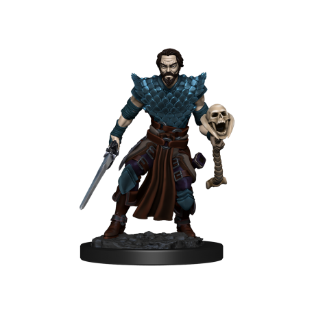 D&D Icons of the Realms: Premium Painted Figure - Human Warlock Male (6 Units)
