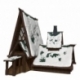 D&D Icons of the Realms Miniatures: Icewind Dale: Rime of the Frostmaiden - The Lodge Papercraft Set - EN