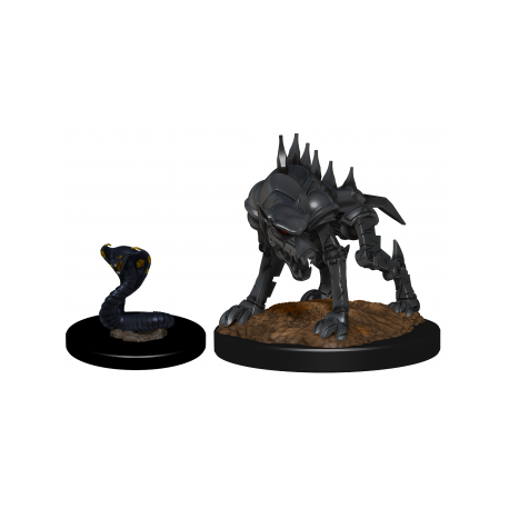 D&D Nolzur's Marvelous Miniatures: Iron Cobra & Iron Defender (2 Units)