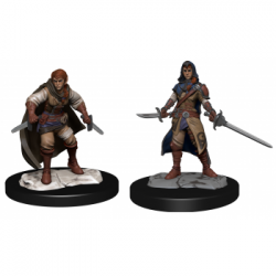D&D Nolzur's Marvelous Miniatures: Half-Elf Rogue Female (2 Units)
