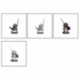 D&D Nolzur's Marvelous Miniatures: Half-Orc Paladin Male (2 Units) - EN