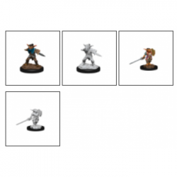 D&D Nolzur's Marvelous Miniatures: Male Goblin Rogue & Female Goblin Bard (2 Units) - EN