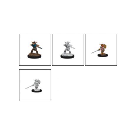 D&D Nolzur's Marvelous Miniatures: Male Goblin Rogue & Female Goblin Bard (2 Units) - EN