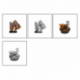 D&D Nolzur's Marvelous Miniatures: Stone Defender & Oaken Bolter (2 Units) - EN