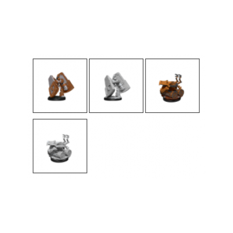 D&D Nolzur's Marvelous Miniatures: Stone Defender & Oaken Bolter (2 Units) - EN