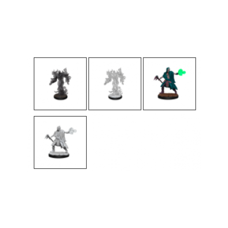 D&D Nolzur's Marvelous Miniatures: Allip & Deathlock (2 Units) - EN