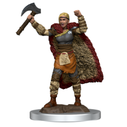 D&D Icons of the Realms Premium Figures: Female Human Barbarian (6 Units)