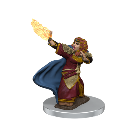 D&D Icons of the Realms Premium Figures: Female Dwarf Wizard (6 Units)