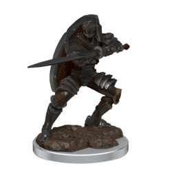 D&D Icons of the Realms Premium Figures: Male Warforged Fighter (6 Units)