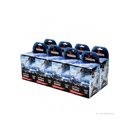 D&D Icons of the Realms Miniatures: Snowbound 8 ct. Brick (Set 19) - EN
