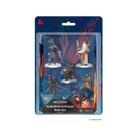 D&D Icons of the Realms Miniatures: The Wild Beyond the Witchlight - Valor's Call Starter Set (Set 20) - EN