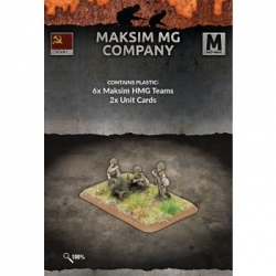 Flames of War: Maksim MG Company (6 teams Plastic)