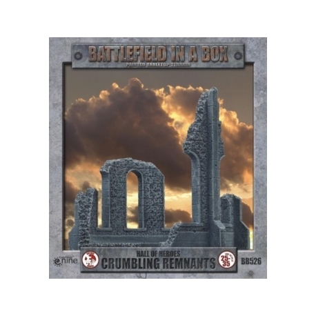 Battlefield In A Box - Gothic Battlefields - Crumbling Remnants (x2) - 30mm