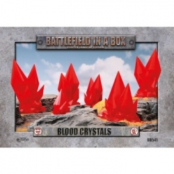 Battlefield in a Box - Blood Crystals - Red - (x6) - 30mm
